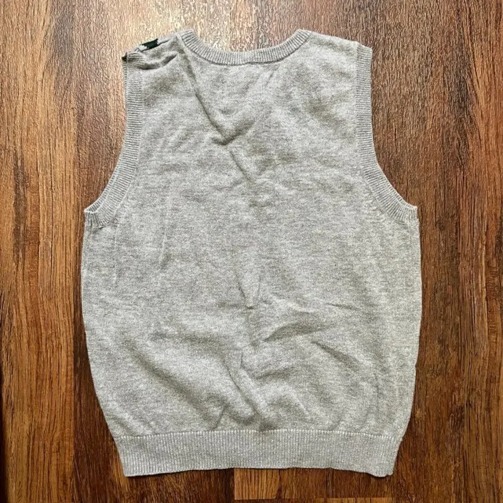 THE CHILDREN'S PLACE V-neck Argyle Sweater Vest  TODDLER 4T